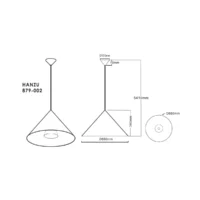 LOOM Design Hanzu 55 LED-Pendelleuchte – Bild 9