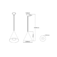 LOOM Design Hanzu 35 LED-Pendelleuchte – Bild 6